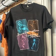 Vintage 1988 Bruce Springsteen Tunnel Of Love Express Tour Shirt