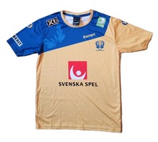 Kempa Schweden Handball SHF Trikot Jersey Shirt gelb Sweden National Team M