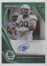 2021 Panini Prizm Draft Picks Green William Bradley-King #DPA-WBK Auto 0fr4