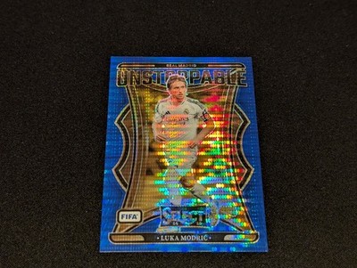 2024-25 PANINI Select FIFA - Luka Modric - Unstoppable Blue Pulsar