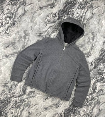 Prada Full Zip Hoodie Women Size M Gray | eBay