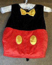 Disney Baby Mickey Mouse Costume Size 12-24 Months Plush Dress Up