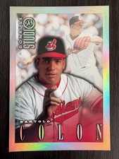 1998 Donruss Studio Bartolo Colon #121 Studio Proofs Silver Foil serial /1000