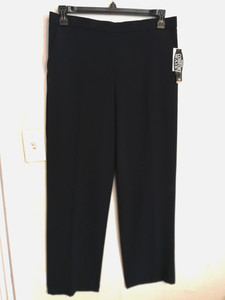 chinese dress ladies Briggs New York Womens Flat Front Pull On with Slimming Solution Pants,  Black, 8 US at Amazon Women's Clothing store