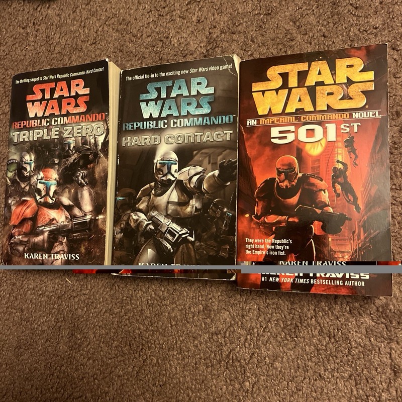 Star Wars  Paperback Book Lot (3)