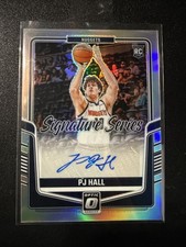 2024-25 Panini Donruss Signature Series PJ Hall #SS-PJH Auto RC Holo Silver DEN