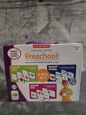 PRESCHOOL LEARNING LIBRARY 3 SETS IN 1 THE LEARNING JOURNEY HOMESCHOOL