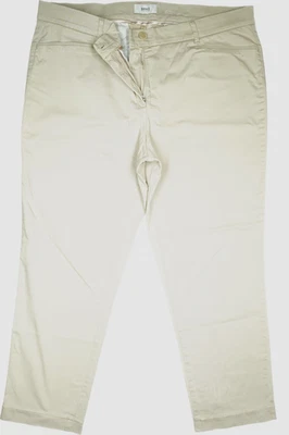 Brax 46 Jeans Hose Beige Damen 7/8 ankle City Sport stretch Mara Chino Stoff W36 - Bild 1 von 4