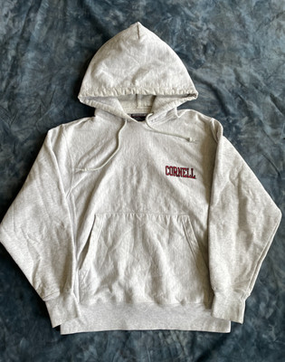 Vintage Cornell University Champion Reverse Weave Hoodie Sweatshirt Men s Small