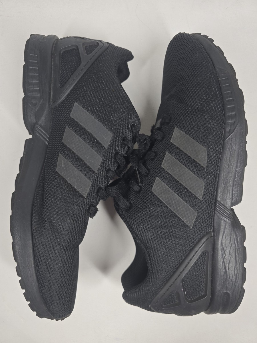 Adidas ZX Flux Torsion Shoes Men's 11.5 Tonal Black Running