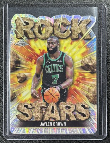 2025 Topps Chrome Jaylen Brown Base (RAW)