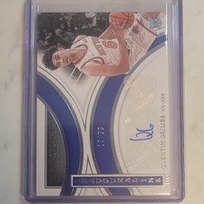 Panini 2021-22 Immaculate Inaugural Quentin Grimes Rookie Autograph #ICN-QGN Kn…