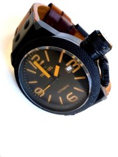 TW STEEL CS 45  AUTOMATIK Leder Herren Uhr  !!!