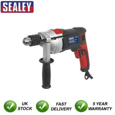 Sealey 13 mm regelbarer Bohrhammer mit Rückwärtsgang 850 W/230 V SD800