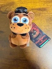 Jazwares Five Nights At Freddy's FNAF 4" Mini Plush Glowing Eyes Freddy Fazbear