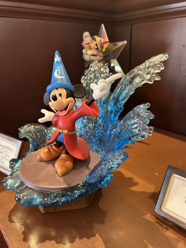 2024 Disney Parks Sorcerer Mickey Fantasia Mini Statue Figurine Figure NIB - Image 2 of 4