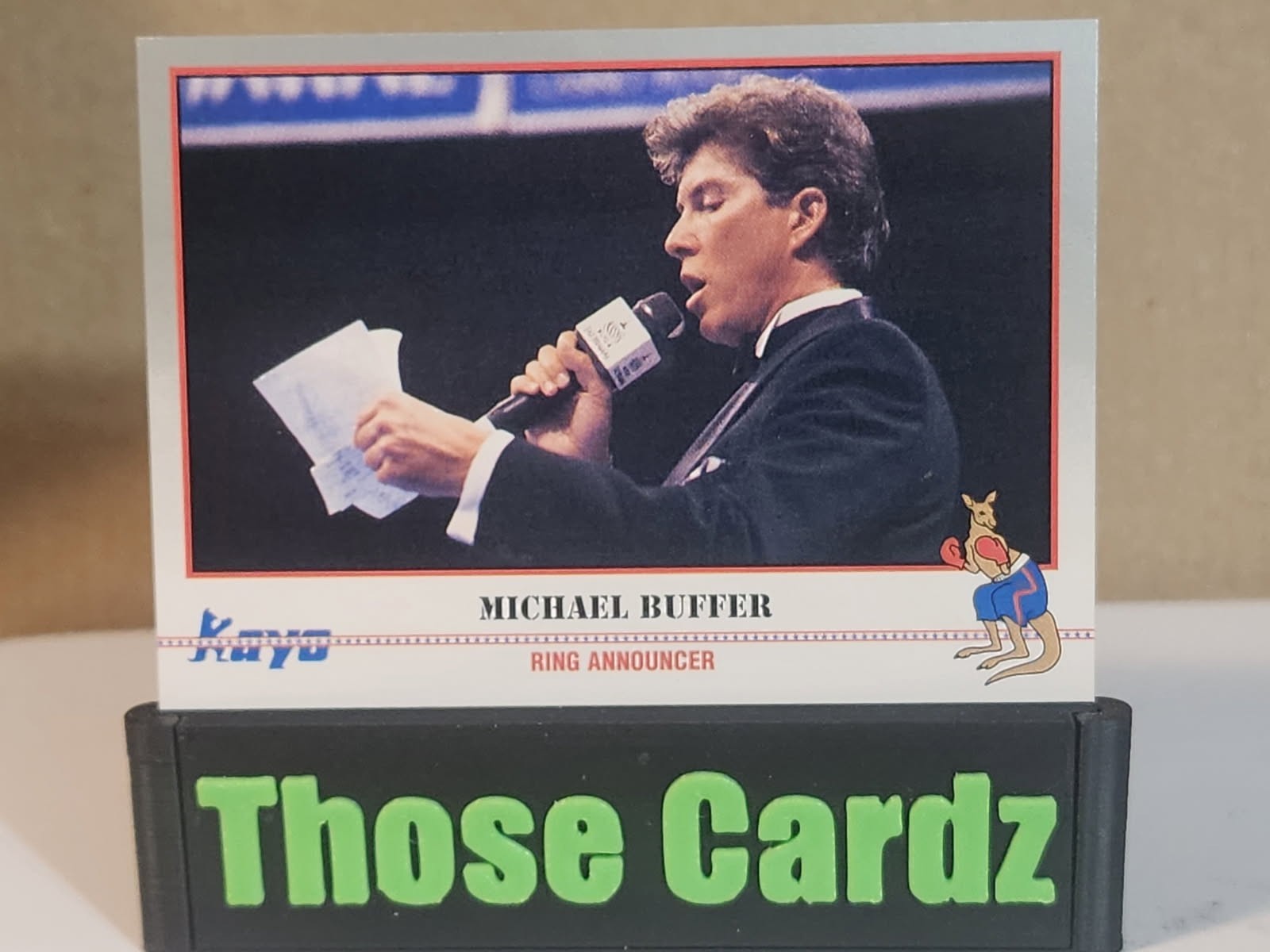 1991 Kayo Boxing Cards #139 Michael Buffer