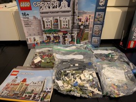 LEGO Creator Expert: Parisian Restaurant (10243), box & manual - Built once