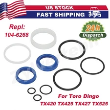 US Lift Cylinder Rebuild Kit For Toro Dingo TX420 TX425 TX427 Seal & O-ring Kit 
