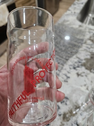 Amicable Life Insurance Company Waco Texas Promo Glass - Picture 3 of 3