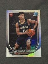 Jeremiah Fears 2025/26 Topps Bowman Chrome Red Rookie Refractor SP - Pelicans 