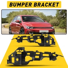For Volkswagen GTI Golf 15-17 Front LH RH & Bumper Support Retainer Bracket Set