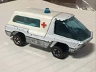 Hot Wheels Redline 1970 The Heavyweights Ambulance White Enamel HTF Rare