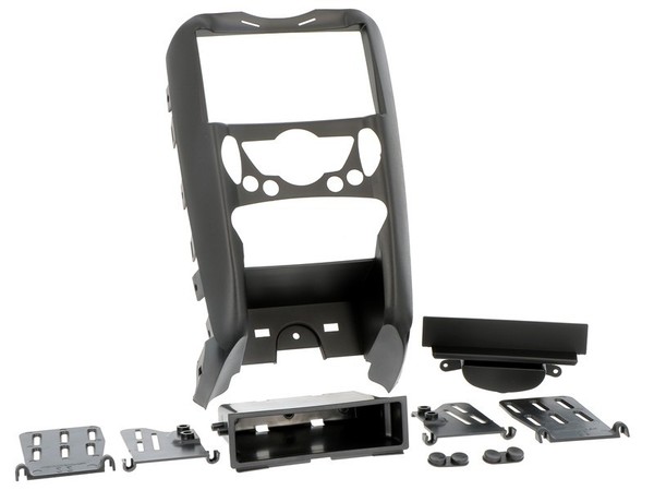 Autoradioblende Einbaurahmen Doppel-Din FüR BMW Mini Clubman One R55-image
