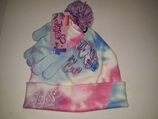 JoJo Siwa Beanie Gloves Set Follow Your Dreams One Size Youth Girls Kids NEW