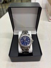 Tag Heuer Link Automatic Chronometer Watch WT5112 Blue Dial 200m