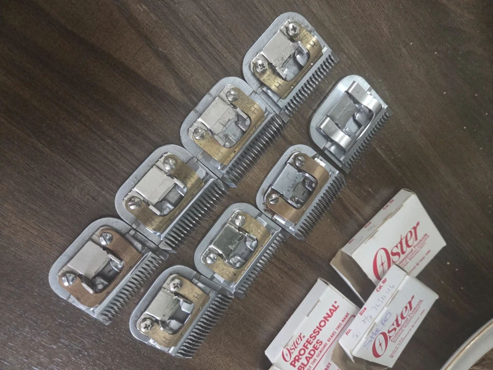 LOTE de 8 lâminas Oster CLIPPER - Imagem 3 de 4