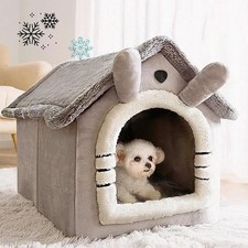 Winter Folding Pet House Kennels for Small to Medium Dogs And Cats Beds