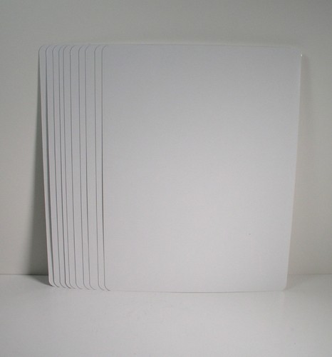 (30) 8.5 x 11 Mirage Board Dry Erase Paper 15 Pt Gloss White School Home Office - Picture 3 of 3