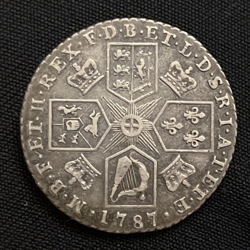 1787 Great Britain George III 1 Shilling, A1 - Picture 2 of 2