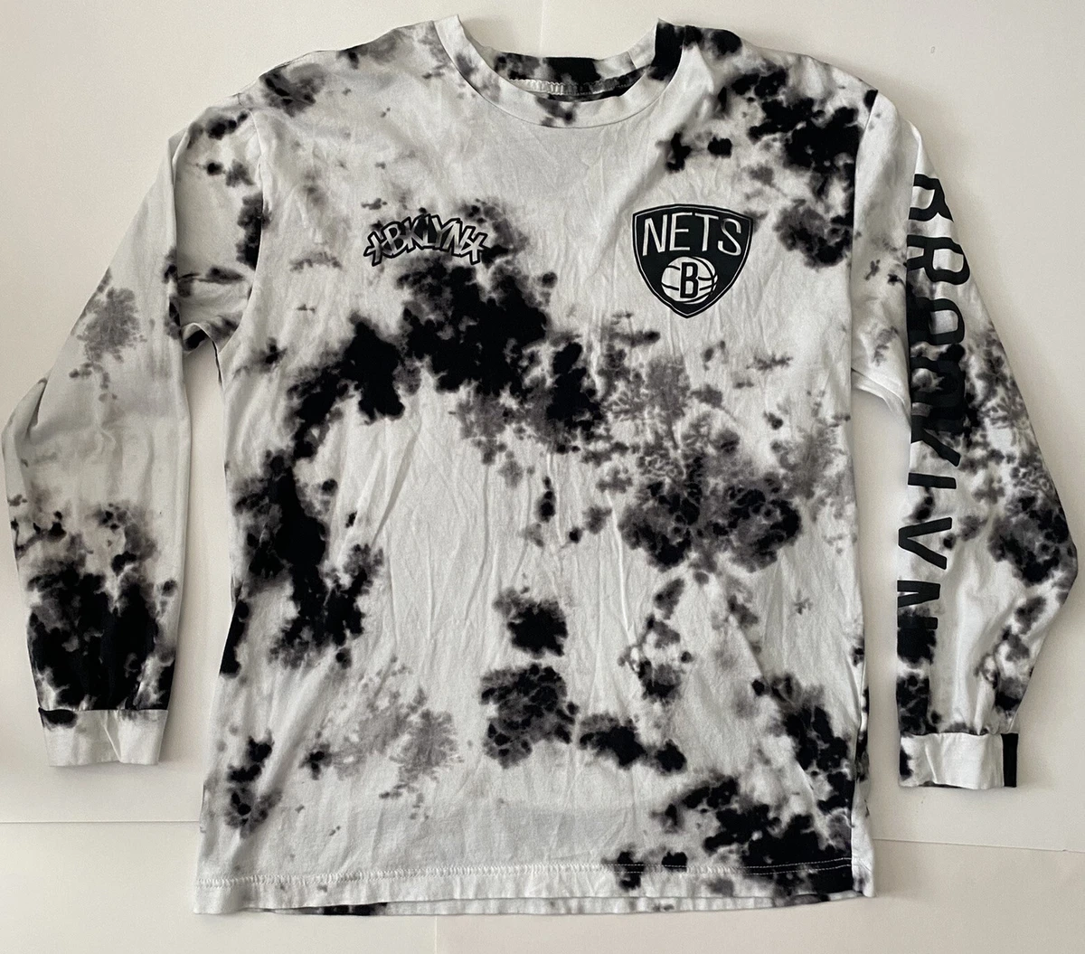 Hollister x NBA Collaboration Brooklyn Nets Mens M Long Sleeve