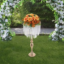 Flower Holder for Wedding Crystal Flower Stand Weddings Decoration Flowers Stand