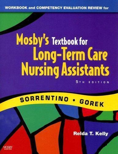Workbook and Competency Review for Mosby's Textbook for Long-Term Care... - Picture 1 of 1