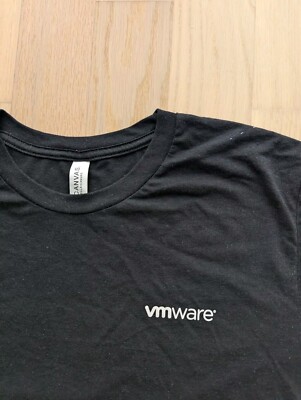 Neu VMware T-Shirt Schwarz Größe L IT Admin VMworld