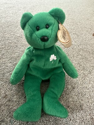 TY BEANIE BABY - ERIN - Ltd EDITION - RETIRED - 1997 TADELLOS 