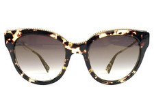 Marc Jacobs Sunglasses MARC 165/S 086 Dark Havana Gold Cat Eye w/ Brown Lenses