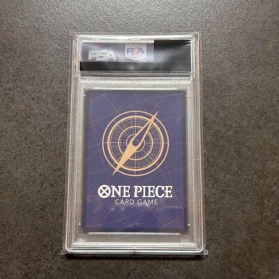 One Piece Card Monkey D. Luffy PSA10 SR Parallel OP04-090 Japanese
