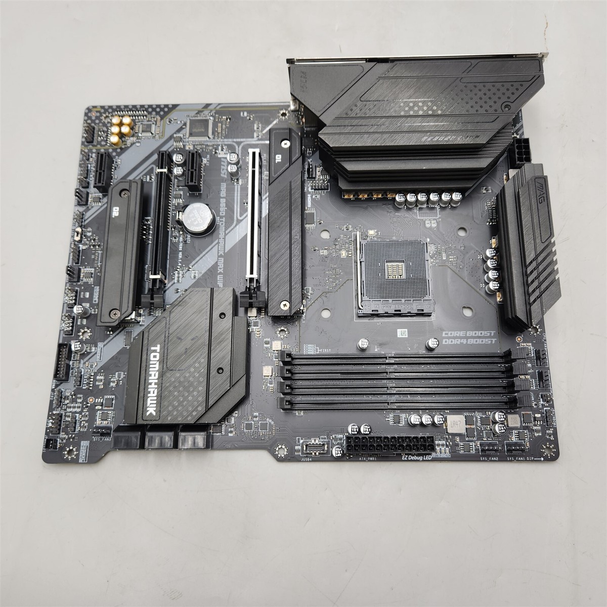MSI MAG B550 Tomahawk MAX WiFi Gaming Motherboard (AMD AM4, DDR4