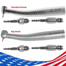 KaV Style Dental Fiber Optic High Speed Handpiece LED Quick Coupler 4/6 Hole OEM