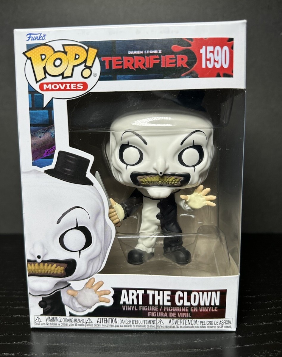 Funko Pop! Movies Terrifier Art the Clown With Knife #1590 IN HAND