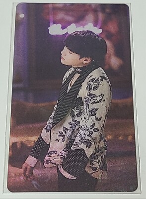 BTS WINGS CONCEPT BOOK  特典 フォトカード ジョングク BTS WINGS Concept Book Official Lenticular Photocard