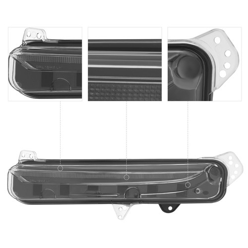 Luz antiniebla LED para parachoques delantero lado del conductor izquierdo Lincoln MKX 2016-2017 - Imagen 4 de 17