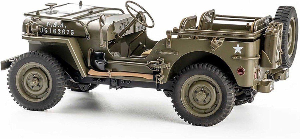 RocHobby 1/12 1941 MB RCジープ4x4 Amazon.com: WOWRC RocHobby 1/12 1941 MB Scaler RC Jeep, 4x4