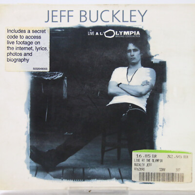 Music Musik Album CD Jeff Buckley   Live A L'Olympia Digipak Gut