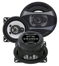 Crunch Auto Lautsprecher GTi 42 10 cm (4") 2 Wege Koax 200 Watt Paar  B WARE 