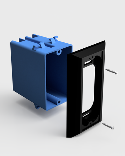 Ring PRO video Doorbell 0.5" wall plate spacer. Mounting bracket - Picture 9 of 46